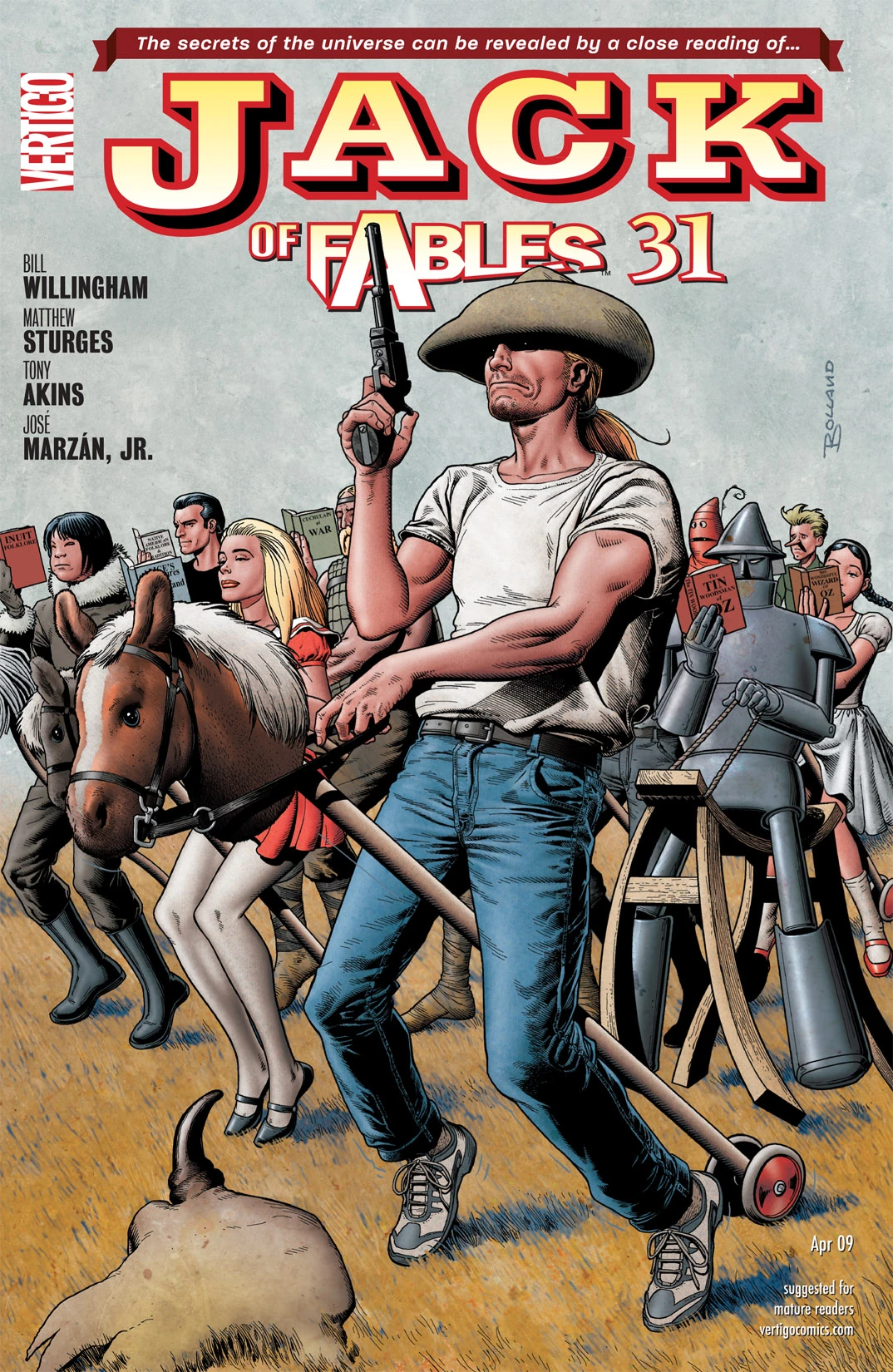 Jack of Fables #31 (DC, 2009 — Cover A) cover